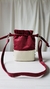Bolsa Bucket Sonho - Bege e Bordô na internet