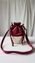 Bolsa Bucket Sonho - Bege e Bordô - loja online