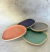 Platos Irregulares Menta Grande - comprar online