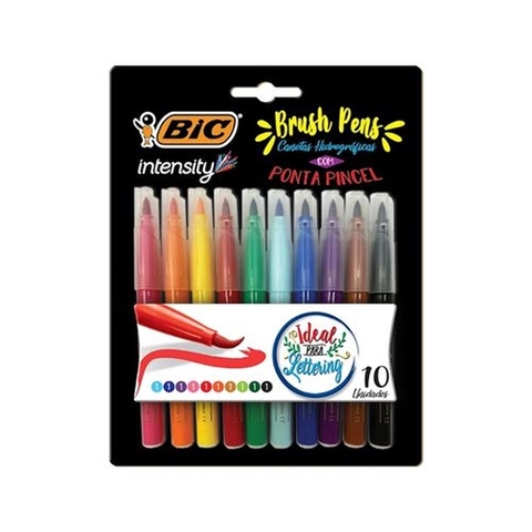Caneta Hidrográfica BIC Pens, Ponta Pincel