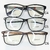 Multifocal Completo Incolor Óculos Masculino - Lindo Olhar Armações