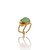 Anel com Pedra Quartzo Verde - comprar online