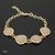 Pulseira com Pedras Quartzo Rosa