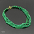 Colar de Pedra Jade Verde Esmeralda - comprar online