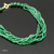 Colar de Pedra Jade Verde Esmeralda - NiAny Semijoias