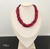 Colar de Pedra Jade Vermelho Rubi - NiAny Semijoias