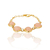 Pulseira com Pedras Quartzo Rosa na internet