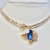 COLAR LUXO BANHO OURO 18K - comprar online