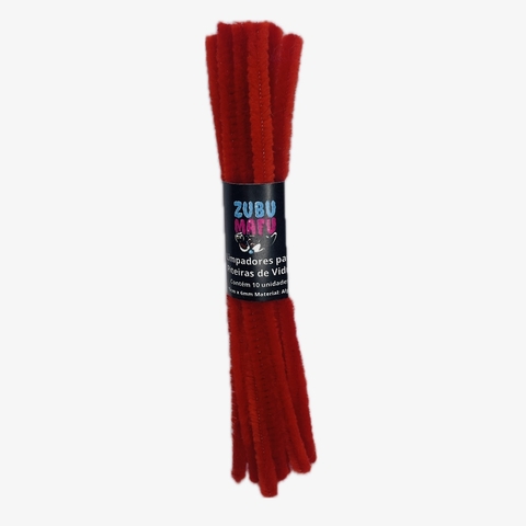 Limpadores para Piteiras de Vidro - Vermelho - comprar online