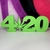Placa Decorativa 420 - Verde Claro - comprar online