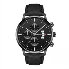 Moda Relógios Masculinos Luxo Ouro Aço Inoxidável Relógio de Pulso Quartzo H - comprar online