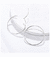 SOMILIA Brincos grandes de argola de platina para mulheres - comprar online