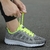 Sapatos casuais femininos moda respirável caminhada malha - comprar online