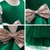Vestido para criança e bebês com laço, vestido de batismo para meninas - On Presente