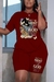 Europa e América plus size roupa de impressão de posicionamento de moda femini - loja online