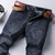 Imagem do Jean Moda Homens Jeans Casuais C