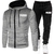 2023 novo inverno roupas masculinas conjuntos de impressão com capuz conjunto m - M7