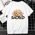 Engraçado Teddy Bear Tshirt Cool Robotic Graphic Tops Harajuku Cartoon Streetwe - comprar online