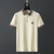 Imagem do Camisas polo de marca respirável 100% algodão, roupas masculinas, tops de ver