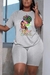 Imagem do Europa e América plus size roupa de impressão de posicionamento de moda femini