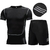 Imagem do Roupas esportivas masculinas Conjunto de corrida elástica Treino de fitness Rou