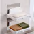 Saboneteira Quadrada de Parede com Fixador - Amorim Imports