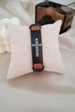 Pulseira Masculina de Aço - Quando Penso - Hanny Bijoux  Acessórios Femininos