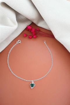 Pulseira Prata 925 Coração Ingrid - comprar online