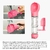 KOMMILIFE Portable Cat Dog Water Bottle Food Feeder Drinker Poop Dispenser 3 In