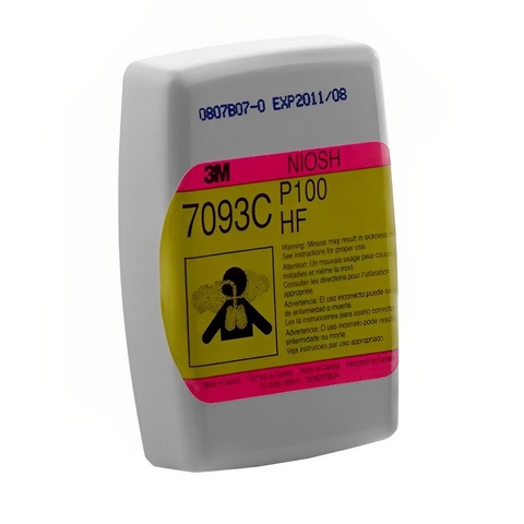 Par de cartuchos/filtros 3M para partículas y gases. 7093C