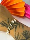 Pulseira Coração Folheada Ouro