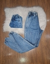 Calça Jeans Sal e Pimenta Com Elástico