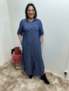Vestido Jeans Longo 0239