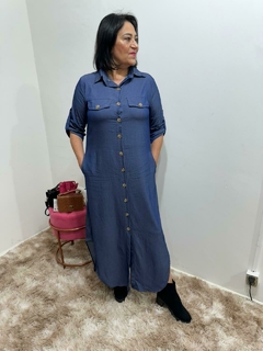 Vestido Jeans Longo 0239 - comprar online