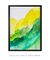 Quadro Decorativo Abstrato em tons Amarelo e Verde 2 - Lacalep | A loja dos quadros