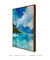 Quadro Decorativo Abstrato em tons Azul e Verde 2 - Lacalep | A loja dos quadros