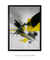 Quadro Decorativo Abstrato Preto e Amarelo - Lacalep | A loja dos quadros