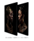 Imagem do Quadro Decorativo - Conjunto 2 Mulheres Negras