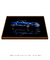 Quadro Decorativo Shelby GT500 Azul - Lacalep | A loja dos quadros