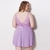 Camisola Sabrina Plus com Renda e Joia - C9081 - Look Mulher