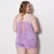Imagem do Short Doll Sara Plus Decote nas Costas - C9082