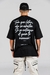 Camiseta Oversized Almir Guineto - Preto - comprar online