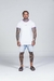 Camiseta Long Listra Gola - White na internet