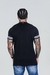 Camiseta Raglan Shoulder Belt - Black - comprar online