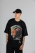 Camiseta Oversized Drake - Preto