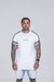 Camiseta Raglan Shoulder Belt - White