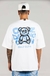 Camiseta Oversized Bear Daring Cltn - Off White - comprar online