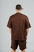 Camiseta Oversized Boys - Marrom - OUZ