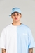 Camiseta Oversized Bicolor - Azul - comprar online