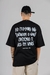 Camiseta Oversized Neymar - Preto - OUZ